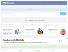 Tablet Screenshot of fabtute.com